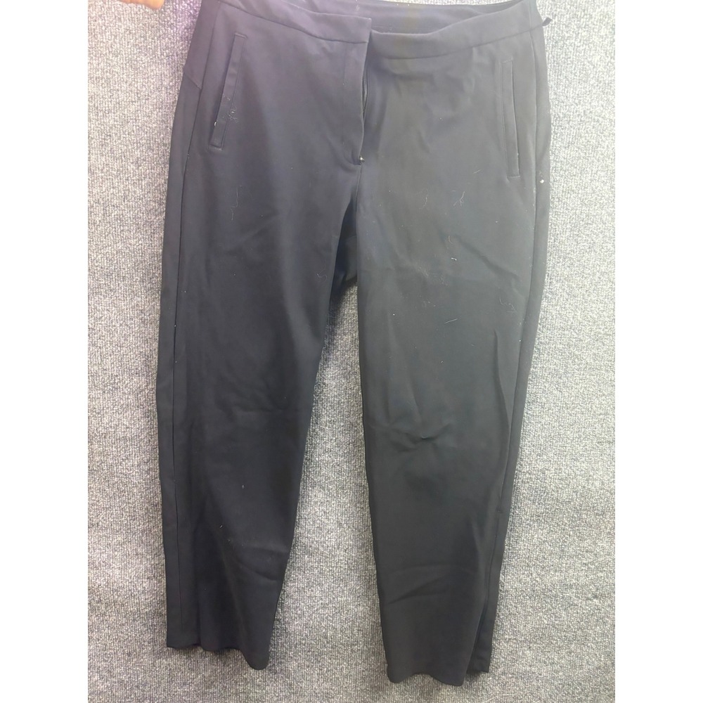 Lululemon City Sleek 5 Pocket Pants Womens 8 Black Warpstreme 7/8 Length